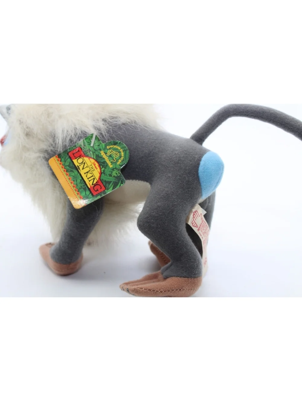 NWT VTG Disney Applause 41699 Lion King Rafiki Vinyl Mini Plush Doll 5.5